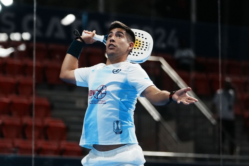 Fede Chingotto, top 5 en ganancias en el Premier Pdel